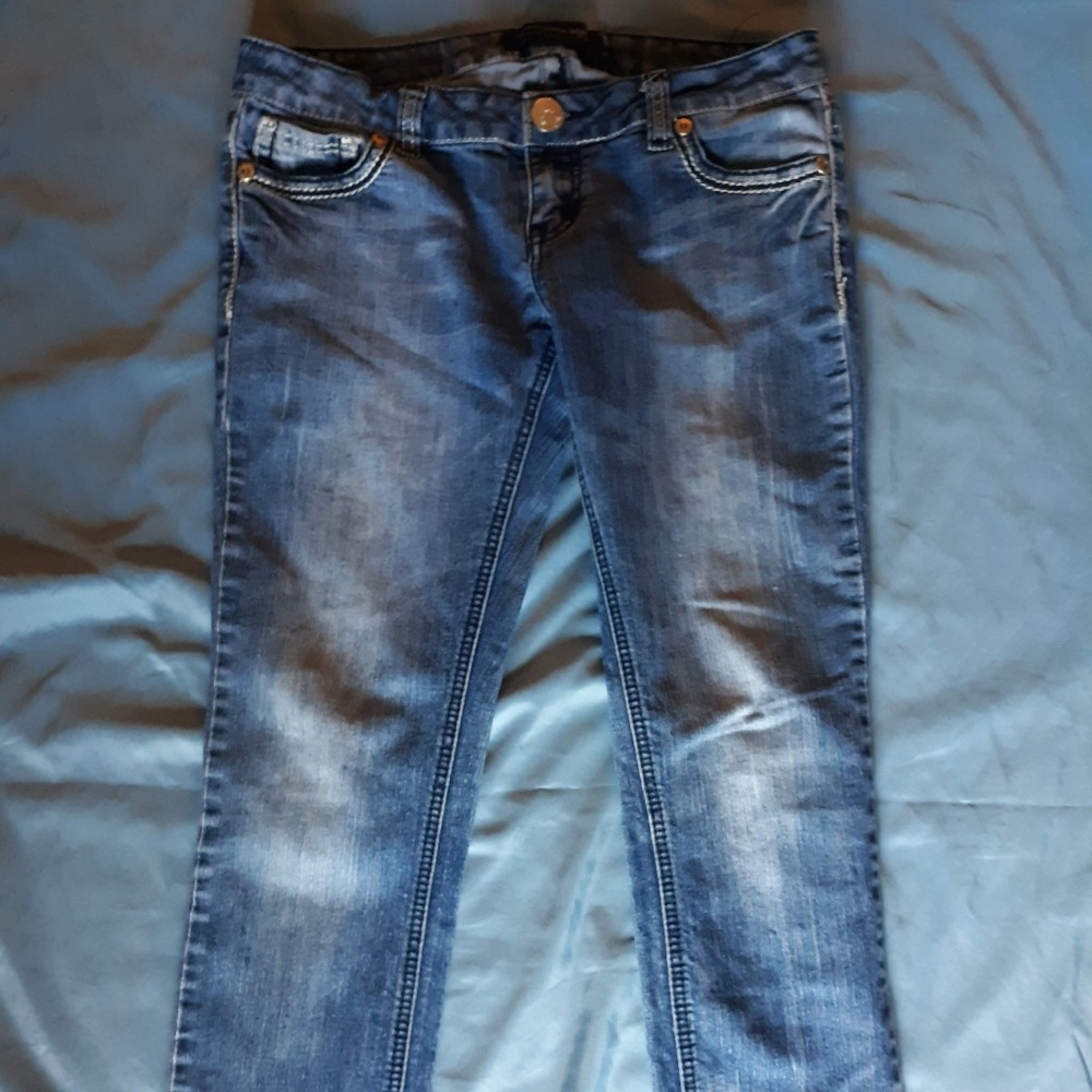 Designer skinny jeans